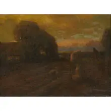 George Inness, Jr., Sowing Seeds