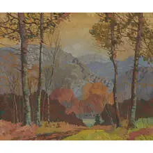 Carl Krafft, Ozark Autumn, 1937