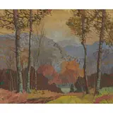 Carl Krafft, Ozark Autumn, 1937