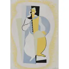 Willard Smythe, Cubist Clown, 1933