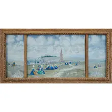 Ernest Guérin, Penmarc'h, Bretagne (triptych)
