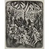 Howard Cook, Tio Vivo #1, 1949