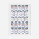 Soup Cans by Banksy, 2007, offset color lithograph, sold Apr 2018