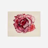 Fritz Scholder, Floating Rose #1, c. 1983, monotype on paper