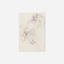 Tom of Finland, Untitled, c. 1985, graphite on paper