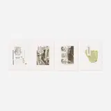 Bern Porter, Untitled (Anatomy), 1992, screenprint on paper