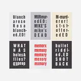 Kay Rosen, The Ed Prints portfolio