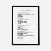 Annie Sprinkle, 101 Uses for Sex, 1991, screenprint on plexiglas