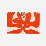 Francesco Clemente, Untitled (Self Portrait)