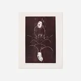 Francesco Clemente, Untitled (from the Febbre Alta portfolio), 1982, etching on handmade paper