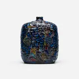 Monumental vase by Marcello Fantoni, 1959, glazed earthenware, sold Apr 2018