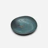 Renato Bassoli, dish, c. 1960, glazed stoneware