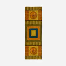 Pierre Cardin, carpet, c. 1975, machine-woven wool