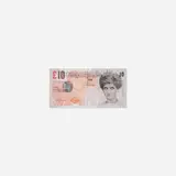 Di-Faced Tenner by Banksy, 2004, offset lithograph on paper, sold Apr 2018