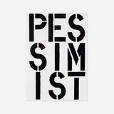 Christopher Wool, Page from Black Book, 1989, screenprint on paper