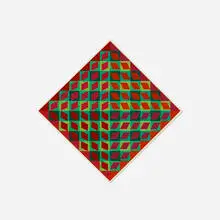 Banya by Victor Vasarely, 1964, screenprint on paper, sold Apr 2018