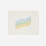 Neil Williams, Untitled, c. 1965, colored pencil on graph paper