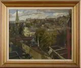 Malvina Cheek, Untitled, oil on canvas 40.5 x 51cm .