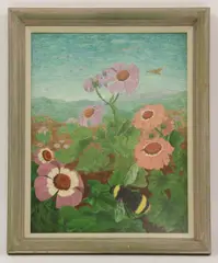 Elvic Steele, Untitled, oil on board 61 x 46.5cm Provenance: With Peter Nahum