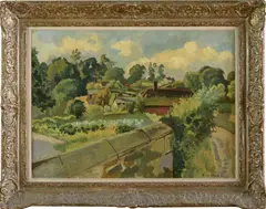 Gilbert Spencer, Untitled, oil on canvas 51 x 66cm Provenance: With the Fine Art Society