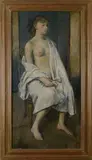 Roy Spencer, Untitled, oil on canvas 125.5 x 62cm .