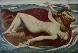 Oleg Bogomolov, Untitled, oil on canvas 92.5 x 135cm