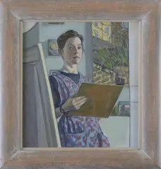Emily Feaver, Untitled, oil on board 29 x 26.5cm .