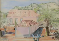 Joan Warburton, Untitled, pastel 34.5 x 50.5cm .