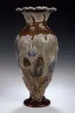 Frank A. Butler, A Doulton Lambeth stoneware vase,, A Doulton Lambeth stoneware vase,