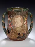 Royal Doulton, A King George V and Queen Mary loving cup,