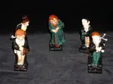 Royal Doulton, Five Dickens figures,