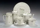 Foley Art China, A part tea, coffee and dinner service designed by George Logan,