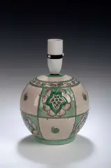 Charlotte Rhead, A spherical lamp base,
