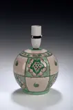 Charlotte Rhead, A spherical lamp base,