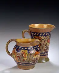 Charlotte Rhead, A Crown Ducal single handled jug,