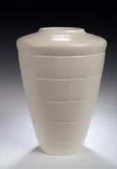 A white vase, by Keith Murray, sold Nov 2003