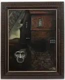 Otakar Mrkvička, Nelson Mine, 1938, oil on canvas