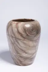 Luděk Havelka, Marble Vase II., Around 1940, chinese spider marble