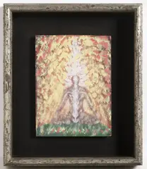 Meditation by František Drtikol, 1944, oil on plywood, sold Dec 2023