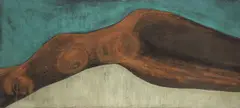 Antonín Kybal, Reclining Nude, 1950s, oil on canvas