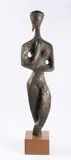Jindřich Wielgus, Ophelia, 1957, patinated plaster