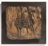 Karel Hladík, Rider, 1963, patinated plaster