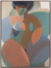 Josef Vohrabal, Nude, 1964, oil on canvas