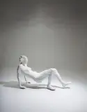 Manuel Neri, La Palestra, 2001, Bronze and acrylic enamel