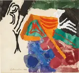 Leonard Edmondson, Embracing Orange; Untitled (2)