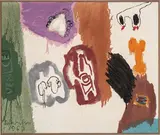 Leonard Edmondson, Venice, 1962, Oil and collage on canvas