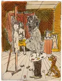 John Altoon, Portrait of the Artist