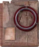 George Herms, Tail Light, 1973, Mixed-media on found wood
