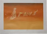 Ed Ruscha, Brews, 1970, 5-color screenprint on paper