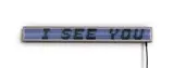 Jenny Holzer, White Arno-Text: Arno 1996